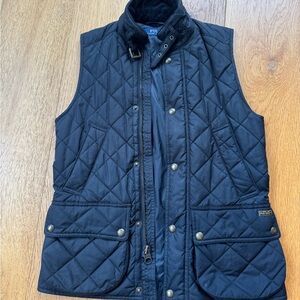 Ralph Lauren Women's Navy Quilted Vest